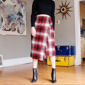 Plaid Skirt